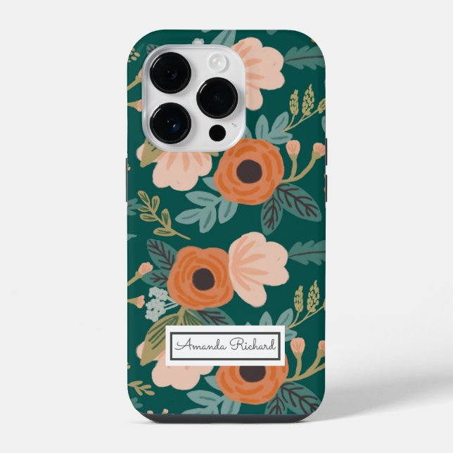 Blumenmuster Case-Mate iPhone-Hülle iPhone Hülle (Rückseite)