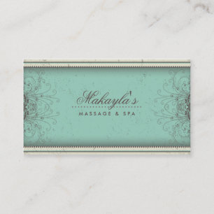 Blumenmuster-Damast-elegante Verabredungs-Karten Terminkarte