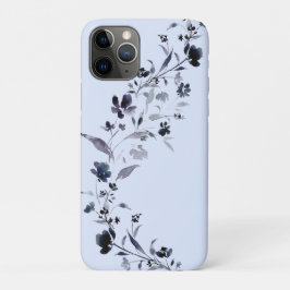 Blumenmuster der Wasserfarbe Indigo Case-Mate iP iPhone Hülle