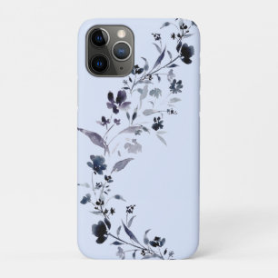 Blumenmuster der Wasserfarbe Indigo Case-Mate iP iPhone Hülle