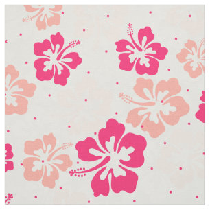 Blumenmuster des tropischen hawaiianischen Hibisku Stoff