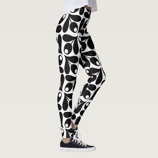 Blumenmuster-Design Leggings (Rechts)
