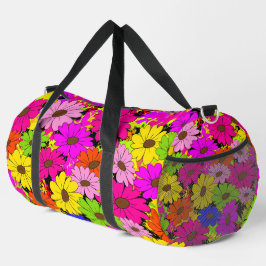 Blumenmuster Duffle Bag