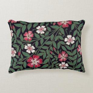 Blumenmuster durch J. Owen, 1863 Dekokissen