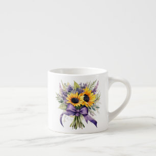 Blumenmuster espressotasse