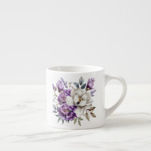 Blumenmuster espressotasse