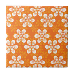 Blumenmuster Fliese