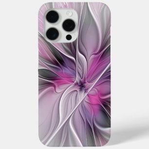 Blumenmuster Fraktal Moderne Abstrakte Blume Rosa Case-Mate iPhone Hülle