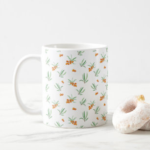 Blumenmuster Frühlingsflorales Klassiker Kaffeetasse