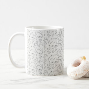 Blumenmuster Frühlingsflorales Klassiker Kaffeetasse