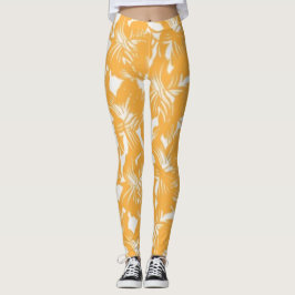 Blumenmuster Full Leggings