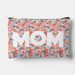 Blumenmuster für Mama Zubehörtasche