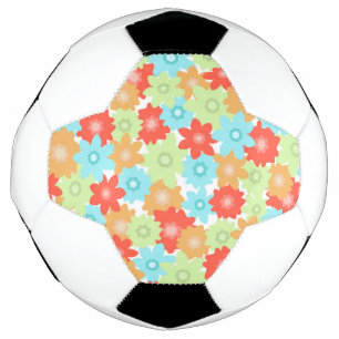 BLUMENMUSTER FUßBALL
