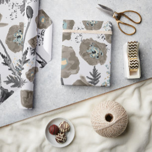 Blumenmuster-Geschenk Geschenkpapier