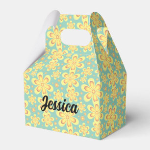 Blumenmuster - Geschenkbox Geschenkschachtel