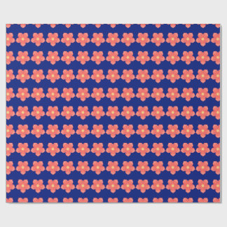 Blumenmuster geschenkpapier