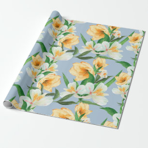 Blumenmuster Geschenkpapier