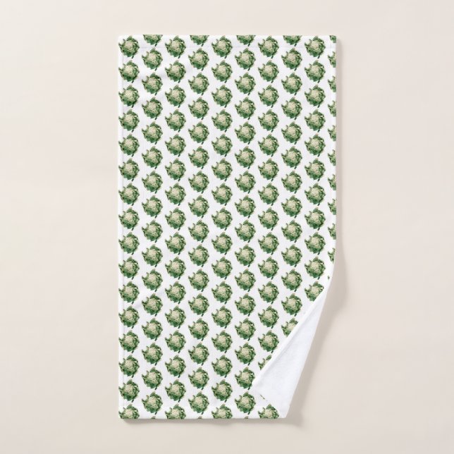 Blumenmuster Handtuch (Handtuch)