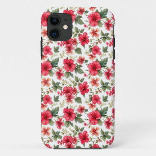 Blumenmuster-Hibiskus-Blume Case-Mate iPhone Hülle