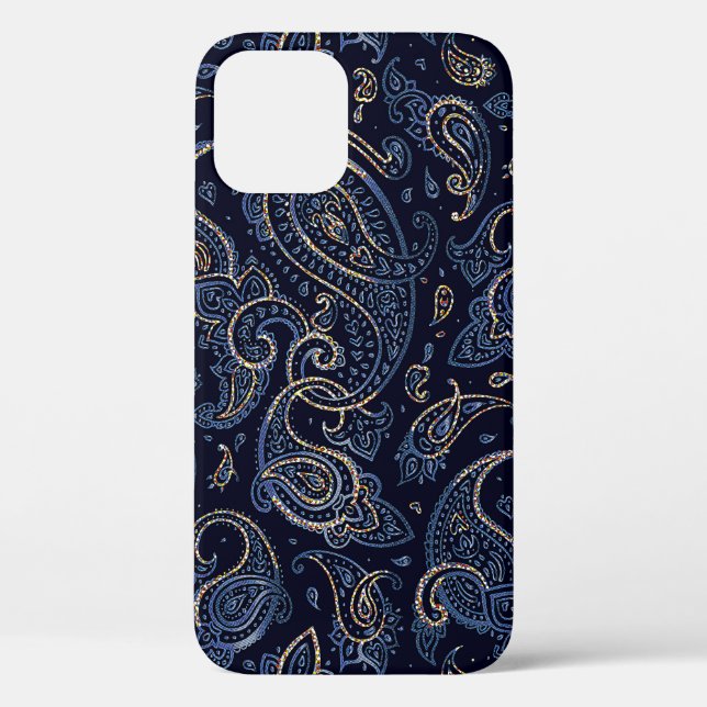 Blumenmuster, Hintergrund Im Jugendstil, v Case-Mate iPhone Hülle (Rückseite)
