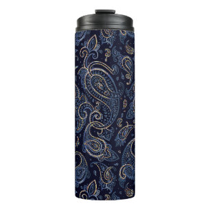 Blumenmuster, Hintergrund Im Jugendstil, v Thermosbecher