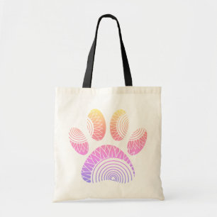 Blumenmuster Hundepapier drucken Tragetasche