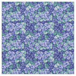 Blumenmuster - Hydrangea-Blume Stoff