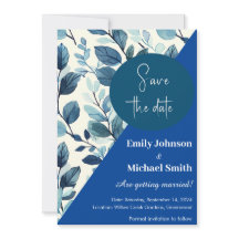 Blumenmuster im aquamarinen und blauen Stil