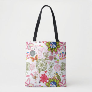Blumenmuster im Retro-Stil 2