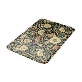 Blumenmuster im viktorianischen Stil  Badematte