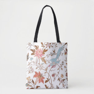 Blumenmuster im Vintage-Stil mit blühenden Blumen