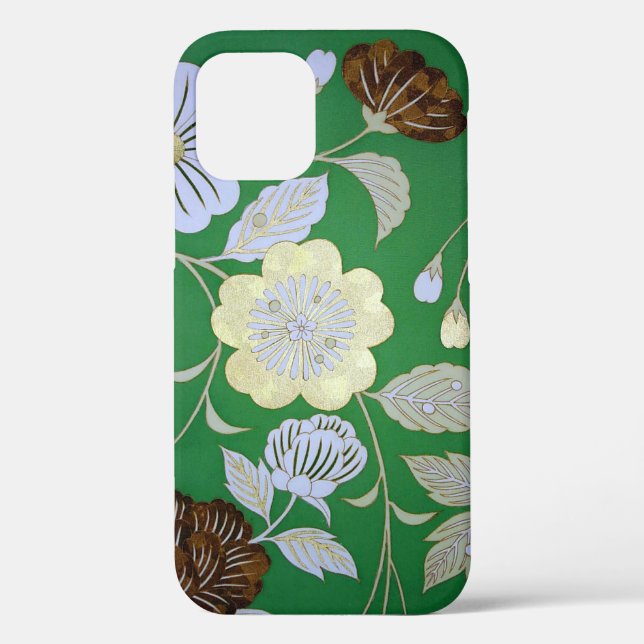 Blumenmuster, japanisches Design Case-Mate iPhone Hülle (Rückseite)