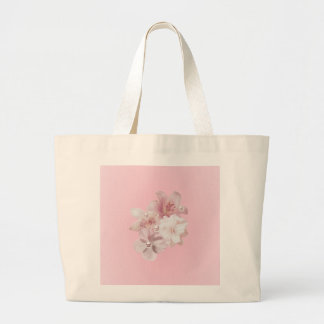 Blumenmuster jumbo stoffbeutel