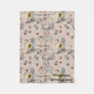 Blumenmuster-Kinderzimmer-Babydecke Fleecedecke