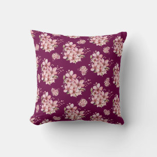 Blumenmuster kissen
