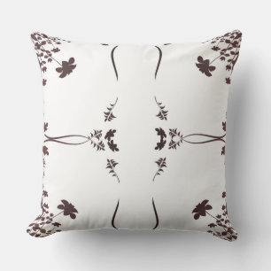 Blumenmuster Kissen