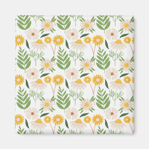 Blumenmuster Magnet
