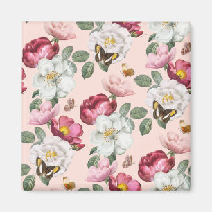 Blumenmuster Magnet
