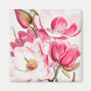 Blumenmuster Magnet