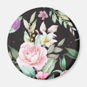 Blumenmuster Magnet