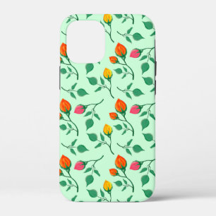 Blumenmuster mit farbigen Blume der Rose Case-Mate iPhone Hülle