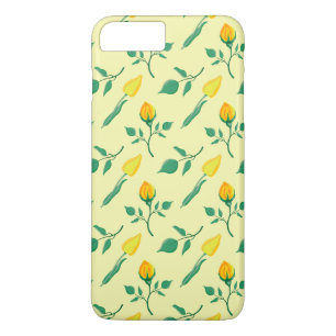 Blumenmuster mit gelben Rosen-und Tulpenfarben-Blu Case-Mate iPhone Hülle