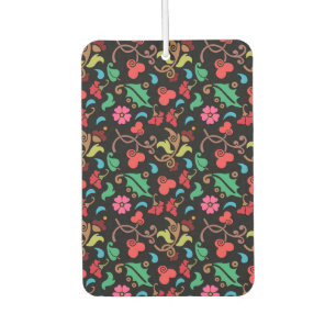 Blumenmuster mit glatter Farbgebung-45673 Autolufterfrischer