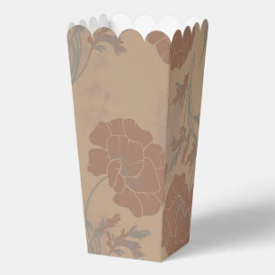 Blumenmuster, Mocha mousse Farbe Geschenkschachtel