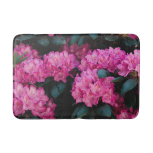 Blumenmuster-Mode-Dekorative abstrakt Badematte