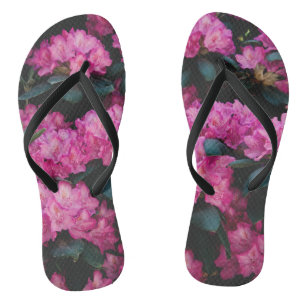 Blumenmuster-Mode-Dekorative abstrakt Flip Flops