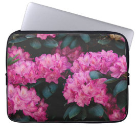 Blumenmuster-Mode-Dekorative abstrakt Laptopschutzhülle