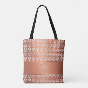 Blumenmuster. Monogramm