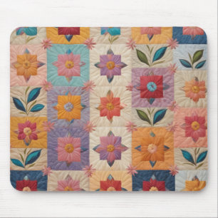 Blumenmuster Mousepad