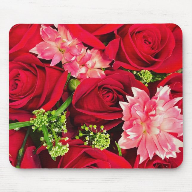 Blumenmuster  mousepad (Vorne)